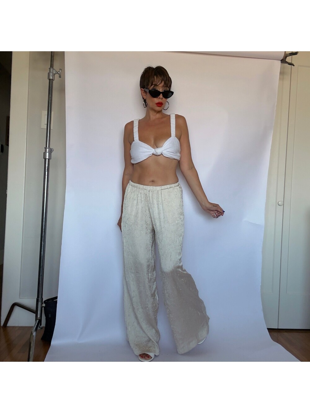 Zara Satin Pants